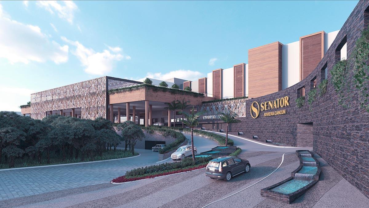 Senator Riviera Cancun Spa Resort 莫雷洛斯港 外观 照片